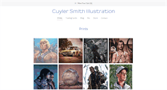 Desktop Screenshot of cuylersmith.com