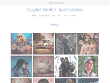 Tablet Screenshot of cuylersmith.com